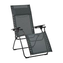 Lafuma Evolution Anti Gravity Outdoor Lounge Chair Gray Lfm2800