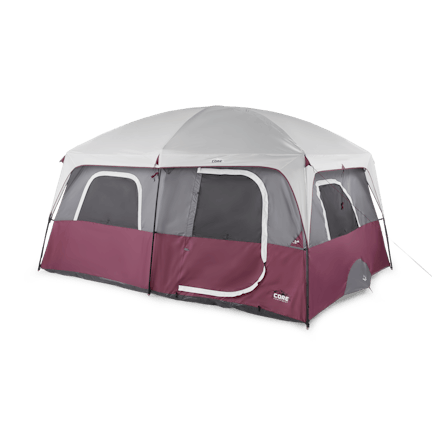 Outdoor Sports 3 Room Large Cabin Tent 10 Person 20 X11 Camping