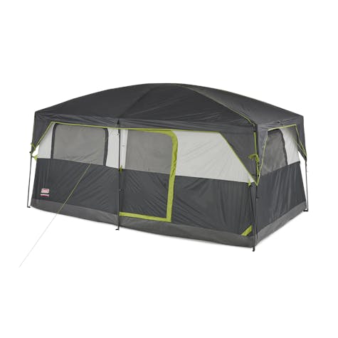 Coleman Prairie Breeze 14 X 10 Foot 9 Person Camping Tent Gray